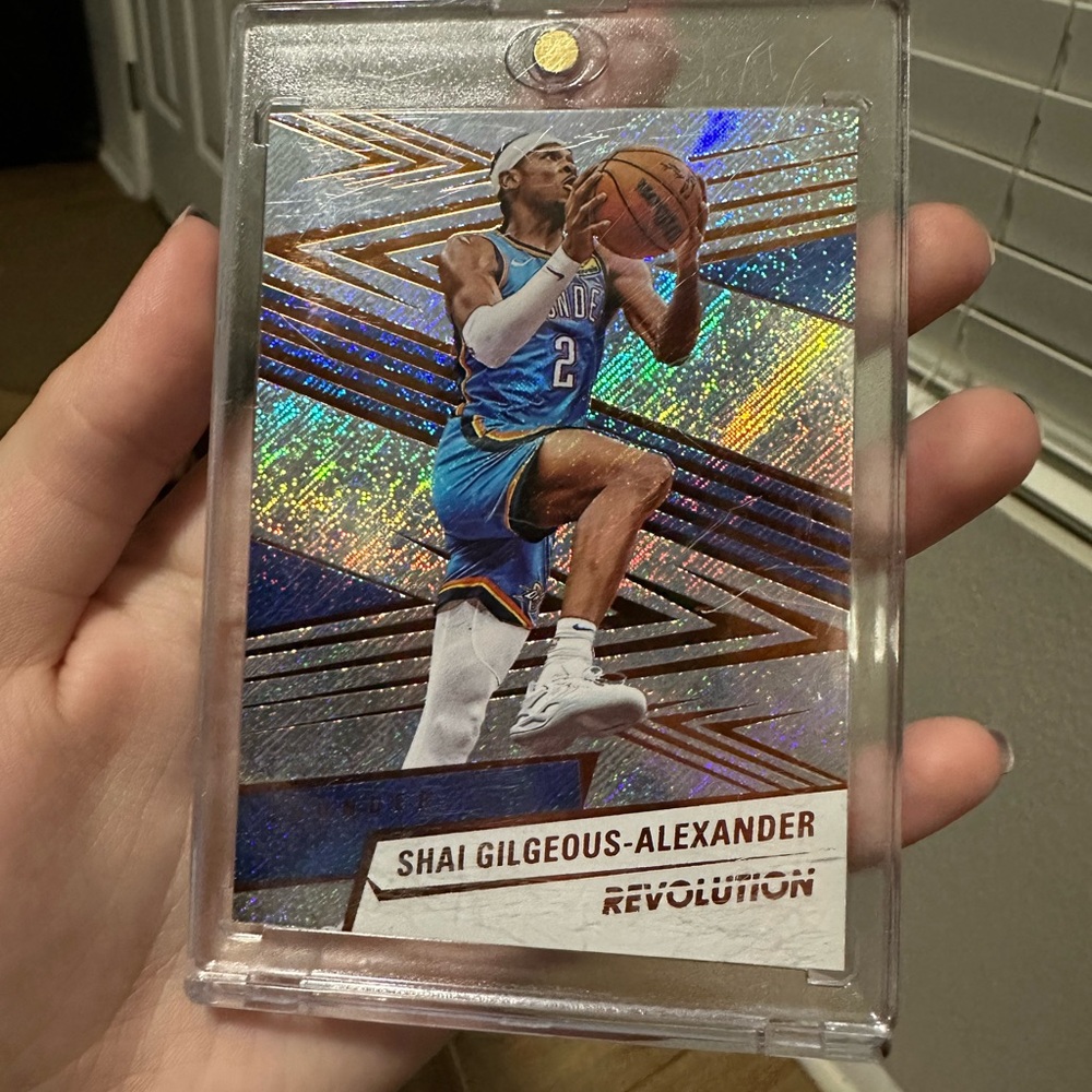Panini Revolution Basketball Card - Blue and Silver